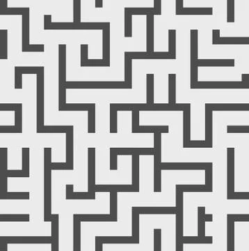 Seamless background. Maze Stock Illustration