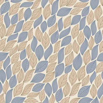 Seamless background in nature style Stock Illustration