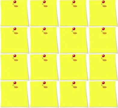 Seamless background with note paper Stock Illustration