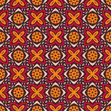Seamless background ornament. Pattern decorative design ready for print Stock Illustration