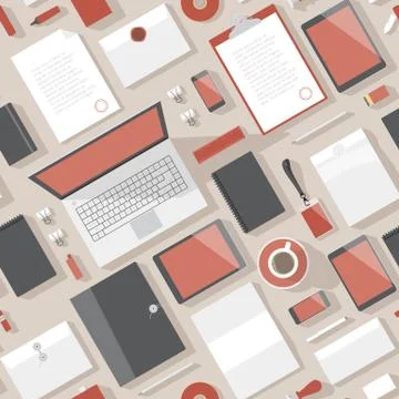 Seamless background pattern for business Illustrazione stock