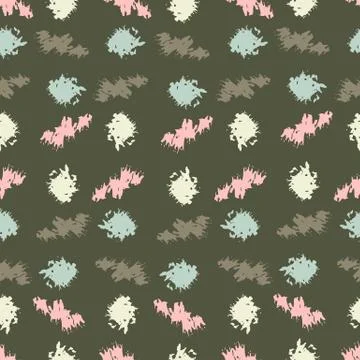 Seamless background pattern, with circles Stock Illustration