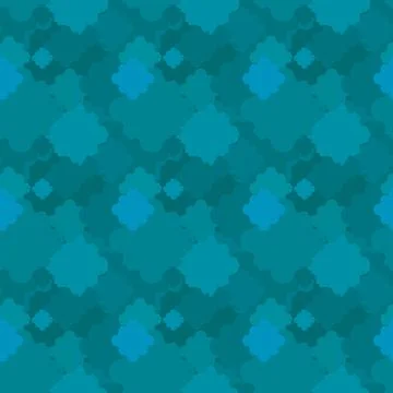 Seamless background pattern with colored varied squares. Stock Illustration