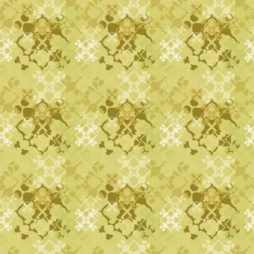 Seamless background pattern with colored varied squares. Stock Illustration