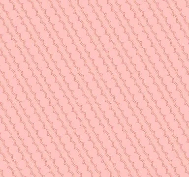 Seamless background pattern in crimson blush, coral pink, apricot cream, muted s Stockillustratie