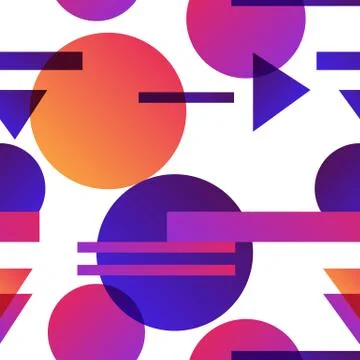 Seamless  background pattern geometric graphic. Vector illustrate. Stock Illustration