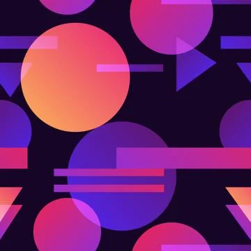 Seamless  background pattern geometric graphic. Vector illustrate. Stock Illustration