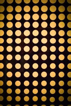 Seamless background pattern with halftone dots. Yellow and brown colors Stock Illustration