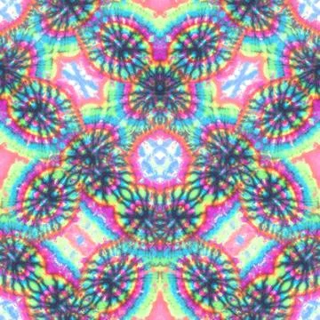 Seamless background pattern. Hand-dyed fabrics. Geometric pattern Stock Illustration