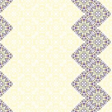 Seamless background pattern. Ikat geometric folklore ornament. Tribal ethnic Stock Illustration