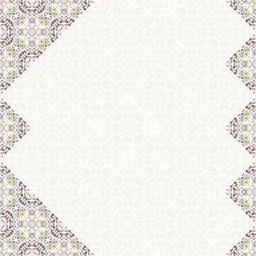 Seamless background pattern. Ikat geometric folklore ornament. Tribal ethnic Stock Illustration
