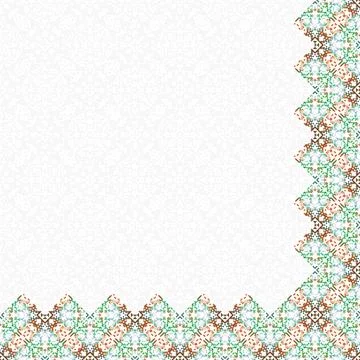 Seamless background pattern. Ikat geometric folklore ornament. Tribal ethnic Stock Illustration