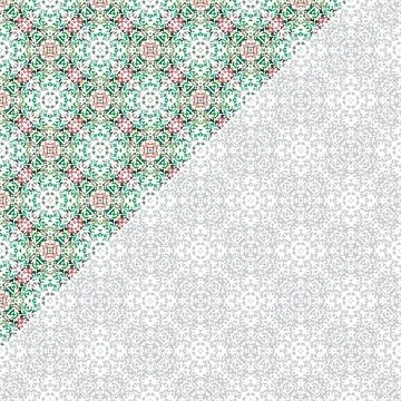 Seamless background pattern. Ikat geometric folklore ornament. Tribal ethnic Stock Illustration