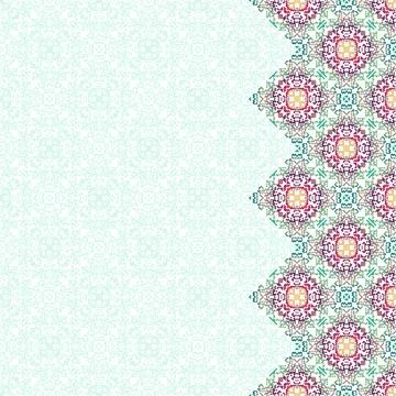 Seamless background pattern. Ikat geometric folklore ornament. Tribal ethnic Stock Illustration