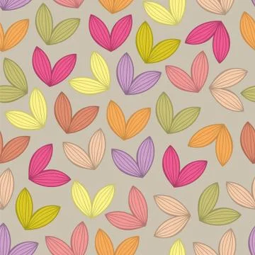 Seamless background pattern with leaf 스톡 일러스트