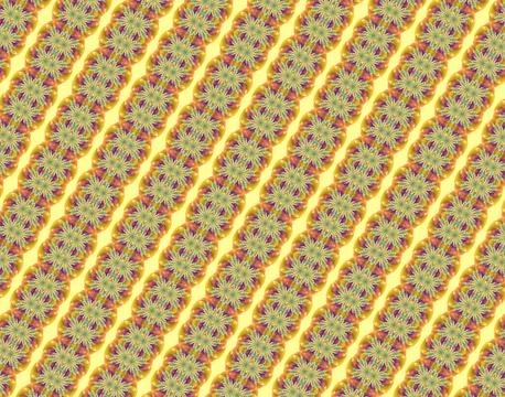 Seamless background pattern with light moss, bright lemon, carrot orange, salmon Stock Illustration