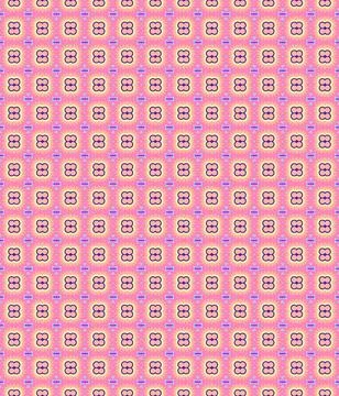 Seamless background pattern with maize, carnation, vibrant violet, navy void, ca Stock Illustration