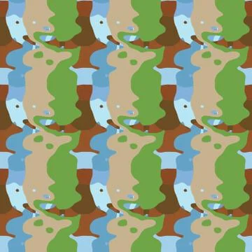 Seamless background pattern with multi-colored colored spots. Stock Illustration
