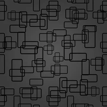 Seamless Background. Pattern With Random Shapes 스톡 일러스트