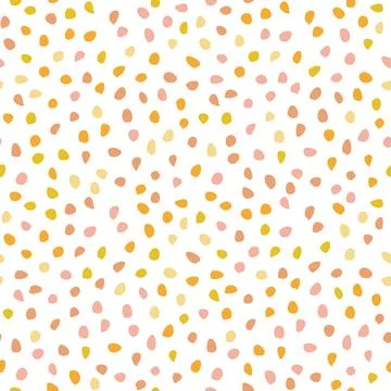 Seamless Background. Pattern With Random Shapes イラスト素材