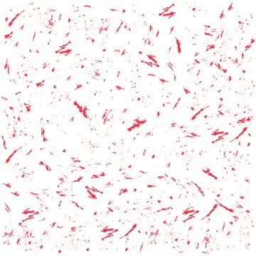 Seamless background pattern of randomly arranged splashes of red on white イラスト素材
