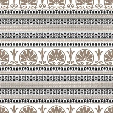 Seamless background pattern. Tribal ethnic vector texture. Aztec style. Seamless Illustrazione stock