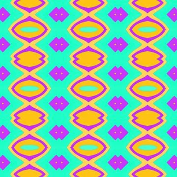 Seamless background pattern with a variety of multicolored lines. Stock Illustration