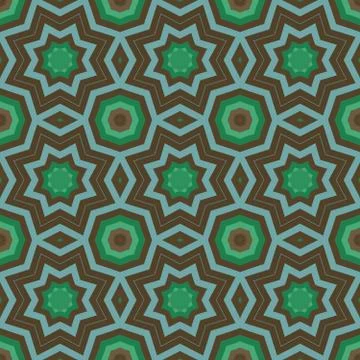 Seamless background pattern with a variety of multicolored lines. Stock-Illustration