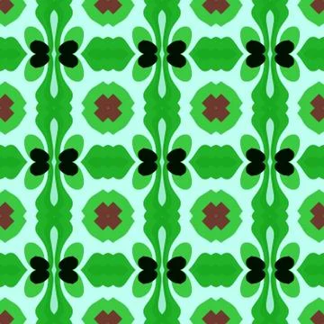 Seamless background pattern with a variety of multicolored lines. Stock Illustration