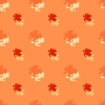 Seamless background pattern with various colored spots. Stock Illustration