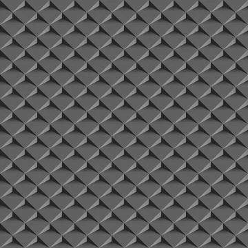 Seamless background, pattern, wallpaper - shed, shingle, roof Stock Illustration