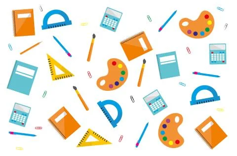 Seamless background, pattern, wallpaper, texture. Template for flyer Stock Illustration