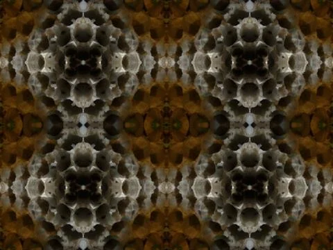 Seamless background pattern. Wasp nest. Stock Illustration