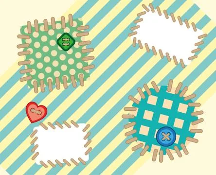 Seamless background pattern. Will tile endlessly. Stock Illustration