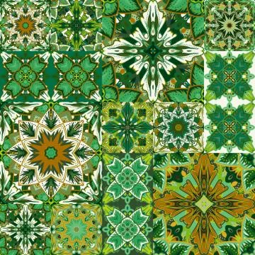 Seamless background pattern. Will tile endlessly. Patchwork pattern Stock Illustration