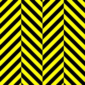 Seamless background pattern of yellow and black stripes. Danger, police or under イラスト素材