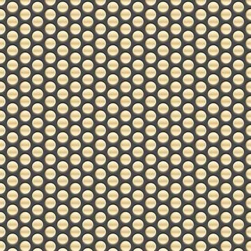 Seamless background - perforated sheet, plate - vector design Stock Illustration