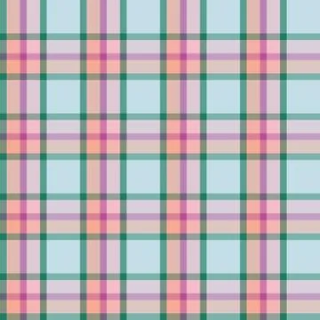 Seamless background plaid pattern, vector illustration Stock Illustration