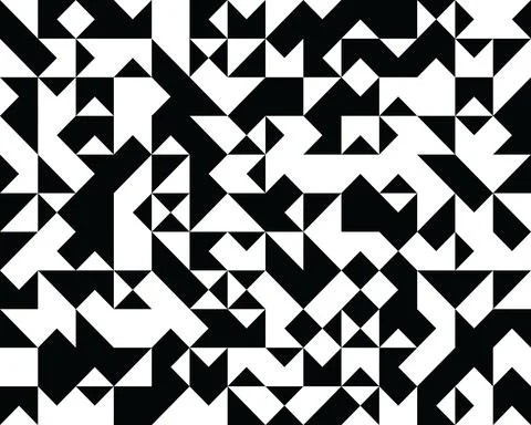 Seamless background, polygonal pattern Stock Illustration