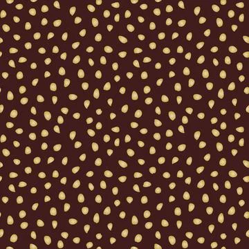 Seamless Background With Random Shapes Stock Illustration