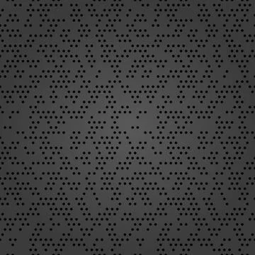 Seamless Background With Random Shapes Stock Illustration