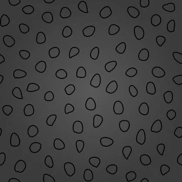 Seamless Background With Random Shapes Stock Illustration