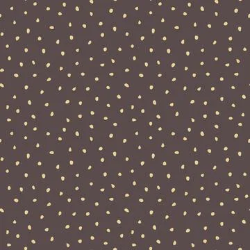 Seamless Background With Random Shapes Stock Illustration