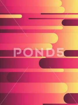 Background from Colored Stripes with Glitch Effect Stock Photo