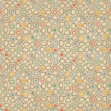 Seamless background in retro style Stock Illustration
