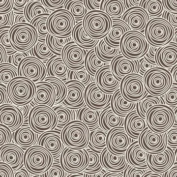 Seamless background in retro style Stock Illustration