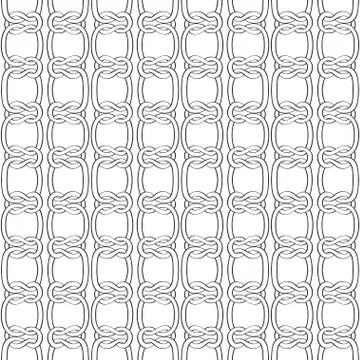 Seamless background from ropes Stock Illustration