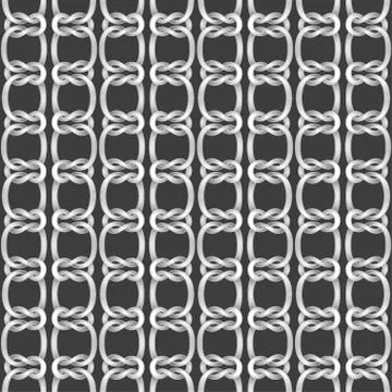 Seamless background from ropes. Stock Illustration