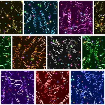 Seamless background, serpentine Stock Illustration