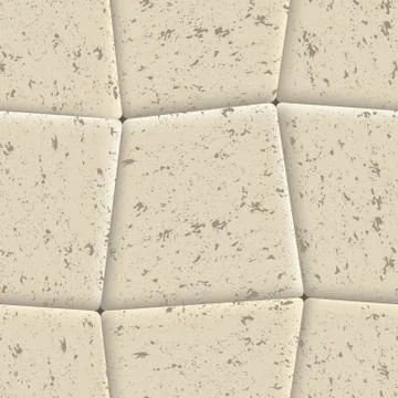 Seamless background of sidewalk tiles, vector illustration. Ilustración de archivo